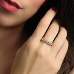 Ασημένιο δαχτυλίδι με πέτρες ζιργκόν | Lalino.gr