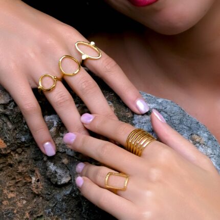 Ασημένιο χειροποίητο δαχτυλίδι | Lalino.gr
