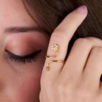 Ασημένιο δαχτυλίδι μαργαρίτα | Lalino.gr
