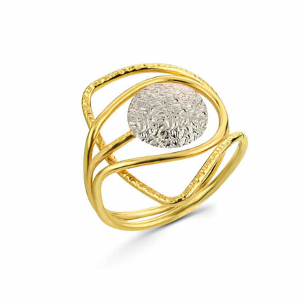 Ιδιαίτερο ασημένιο δαχτυλίδι χειροποίητο | Lalino.gr