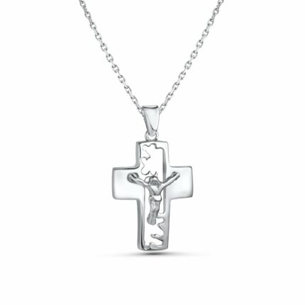 Ανδρικός ασημένιος σταυρός δώρο | Lalino.gr