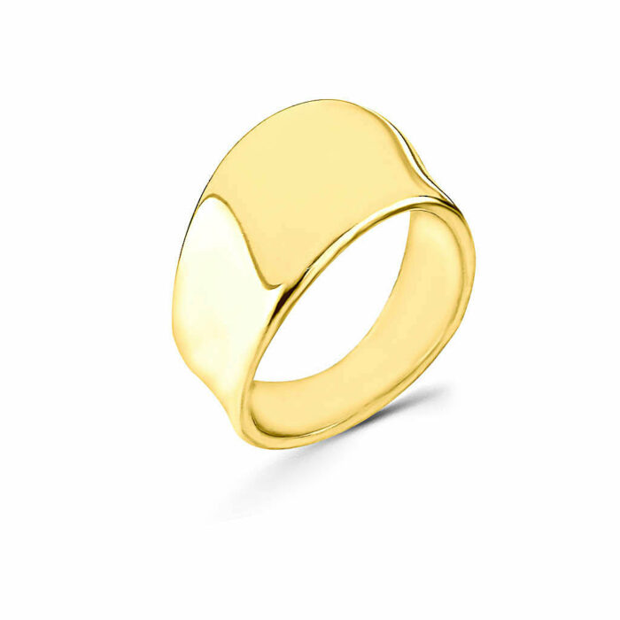 Ασημένιο δαχτυλίδι βέρα χειροποίητο | Lalino.gr