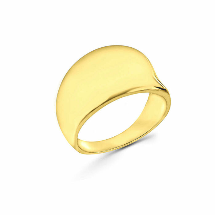 Δαχτυλίδι ασημένιο λουστρέ χειροποίητο | Lalino.gr