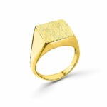 Ασημένιο δαχτυλίδι χειροποίητο ζαγρέ | Lalino.gr