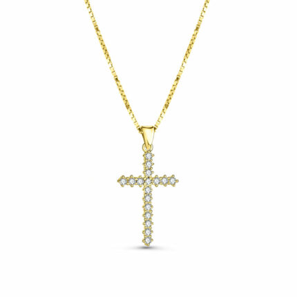 Διαχρονικός γυναικείος ασημένιος σταυρός | Lalino.gr