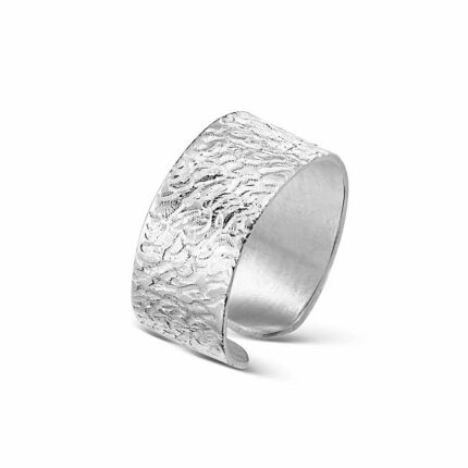 Δαχτυλίδι ασημένιο βεράκι ζαγρέ | Lalino.gr