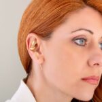 Ear pin cuff σκουλαρίκι φυλλαράκια | Lalino.gr