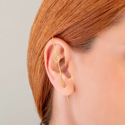 Ear pin cuff σταυρός σκουλαρίκι | Lalino.gr