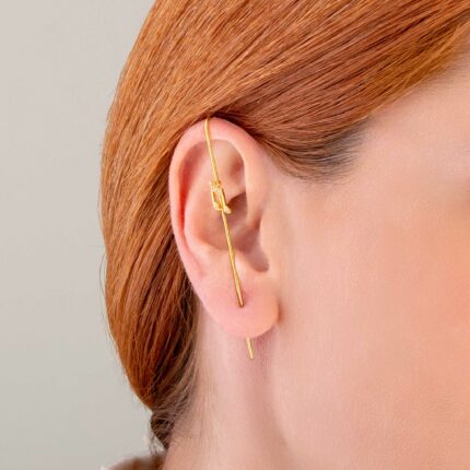 Ear pin cuff σκουλαρίκι νότα | Lalino.gr