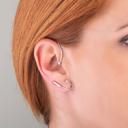 Ear cuff σκουλαρίκι μέταλλο | Lalino.gr
