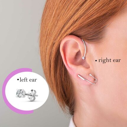 Ear cuff σκουλαρίκι μέταλλο | Lalino.gr