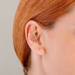 Ear pin cuff σταυρουδάκι σκουλαρίκι | Lalino.gr