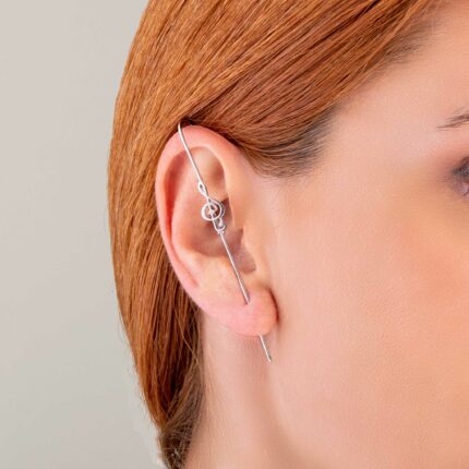 Ear pin cuff σκουλαρίκι κλειδί σολ | Lalino.gr