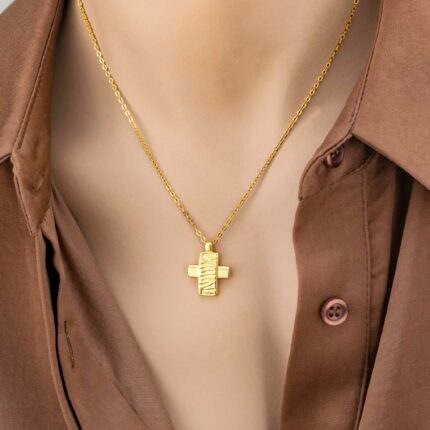 Γυναικείος ασημένιος σταυρός | Lalino.gr