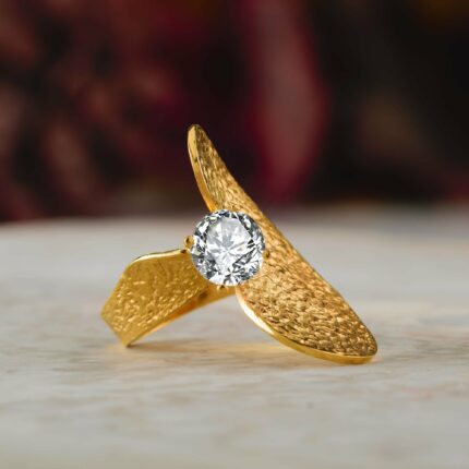 Ασημένιο δαχτυλίδι καρδιά με ζιργκόν | Lalino.gr