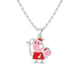 Ασημένιο Παιδικό Κολιέ 925 Pretty Pig - Image 5